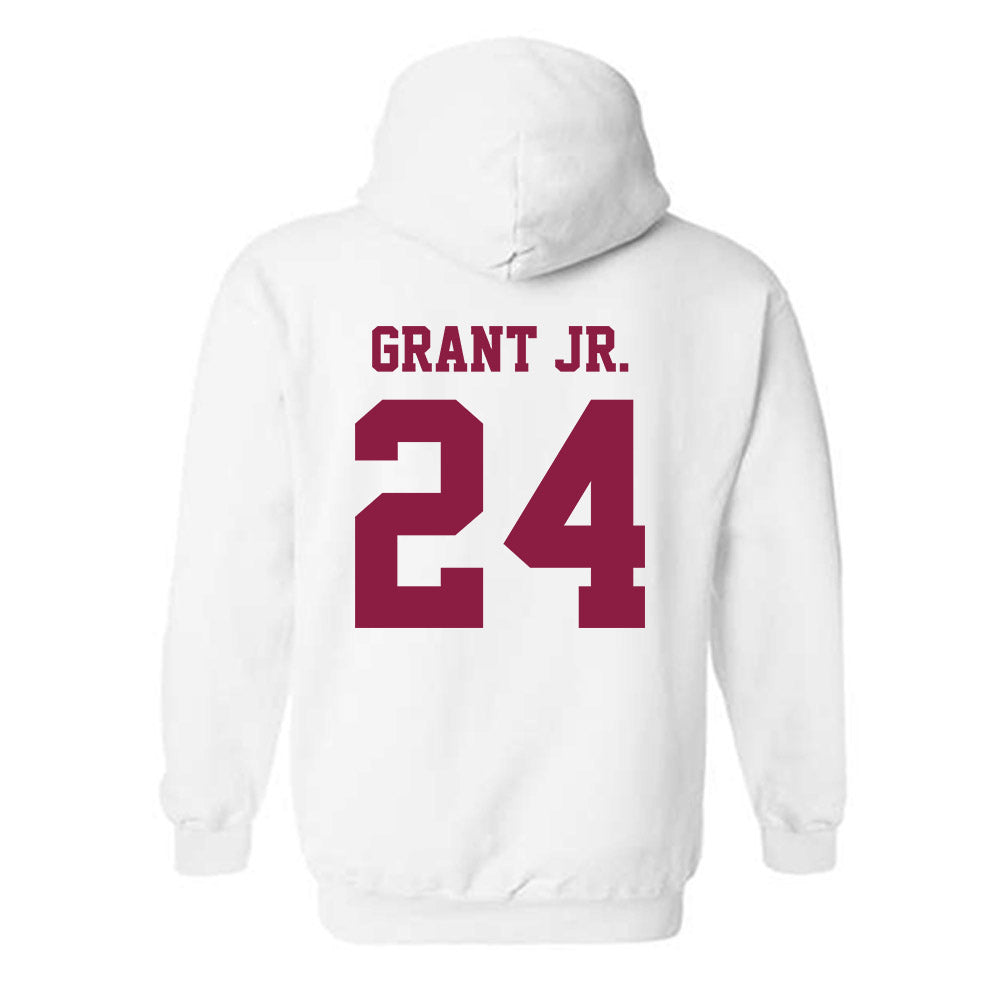 Virginia Tech - NCAA Football : Tyrell Grant Jr. - Classic Fashion Shersey Hooded Sweatshirt-1