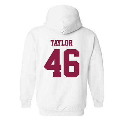 Virginia Tech - NCAA Football : Darius Taylor - Classic Fashion Shersey Hooded Sweatshirt-1