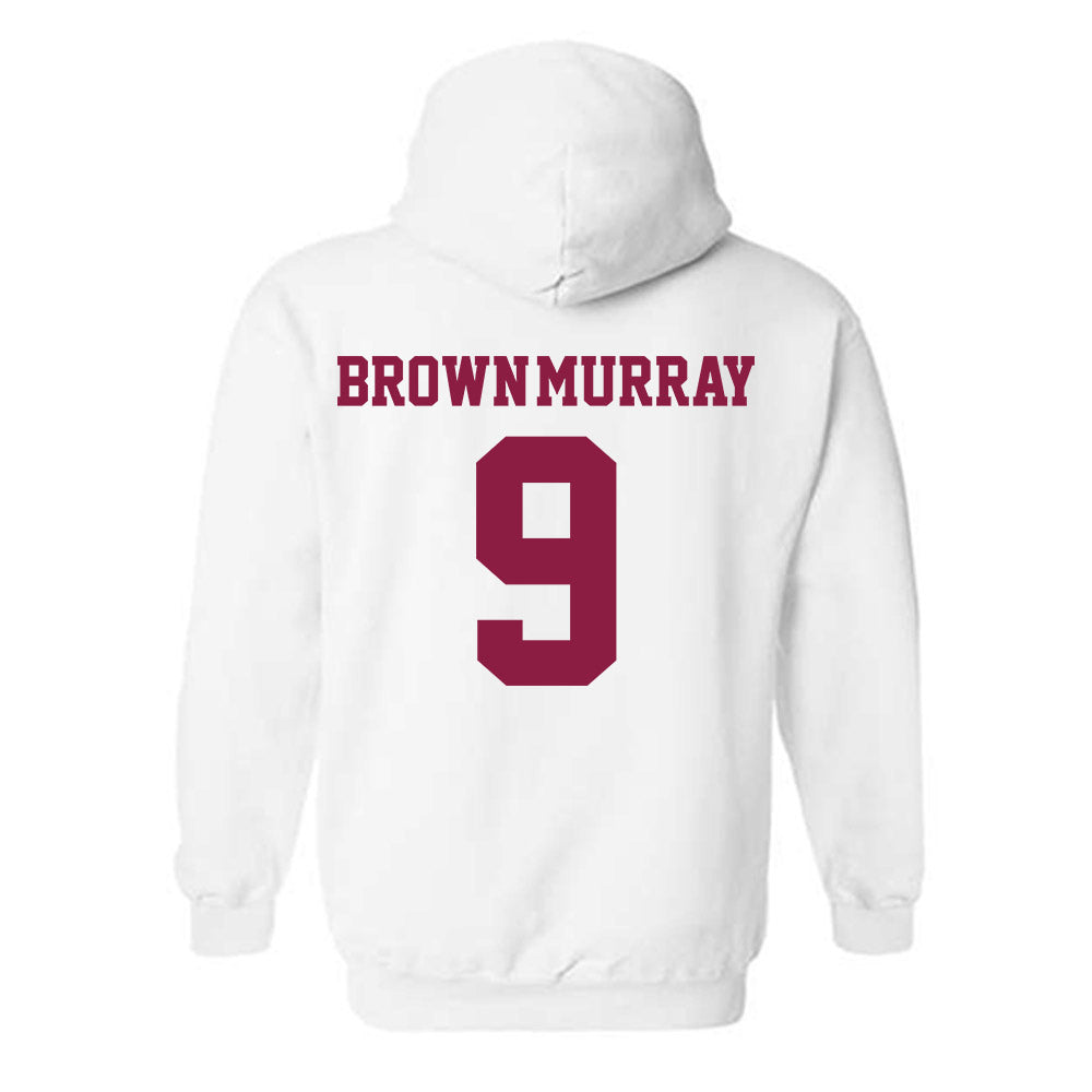 Virginia Tech - NCAA Football : Isaiah Brown-Murray - Classic Fashion Shersey Hooded Sweatshirt-1