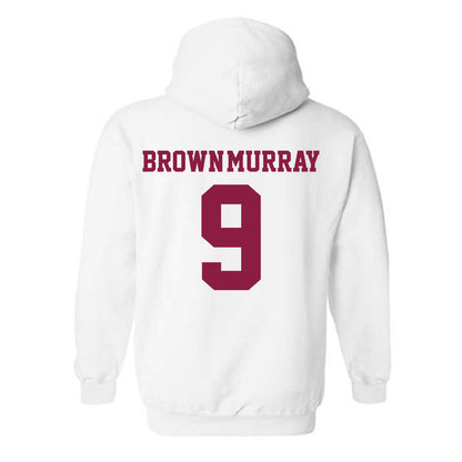 Virginia Tech - NCAA Football : Isaiah Brown-Murray - Classic Fashion Shersey Hooded Sweatshirt-1