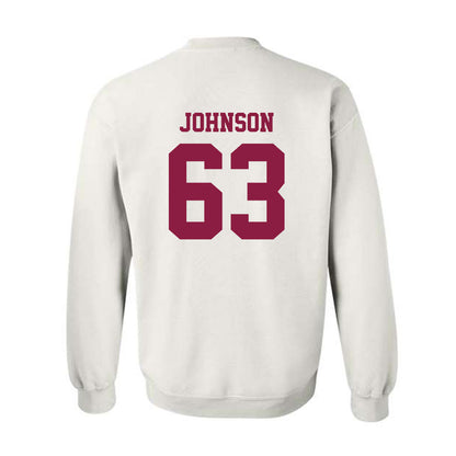 Virginia Tech - NCAA Football : Kamren Johnson - Classic Fashion Shersey Crewneck Sweatshirt-1