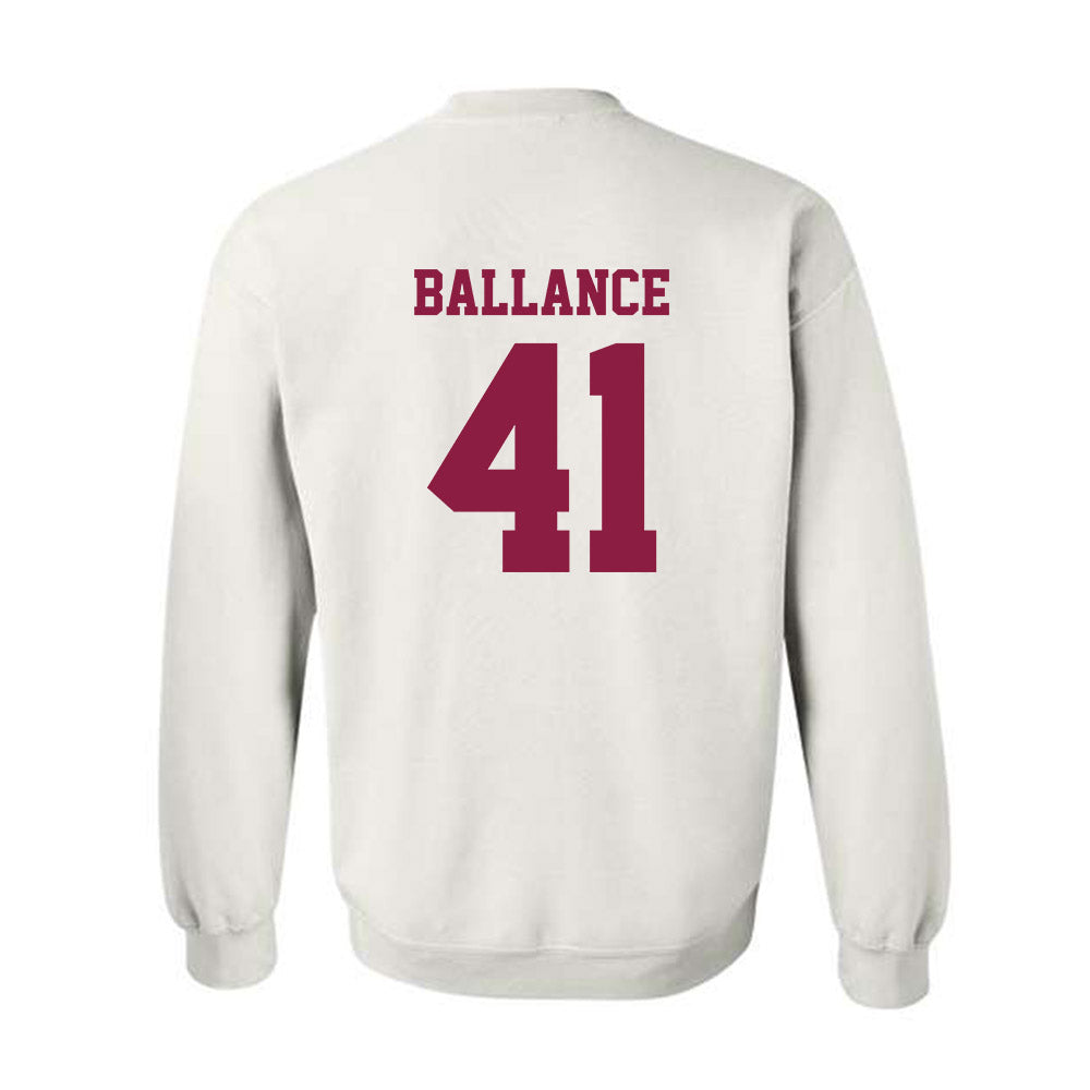 Virginia Tech - NCAA Football : George Ballance - Classic Fashion Shersey Crewneck Sweatshirt-1