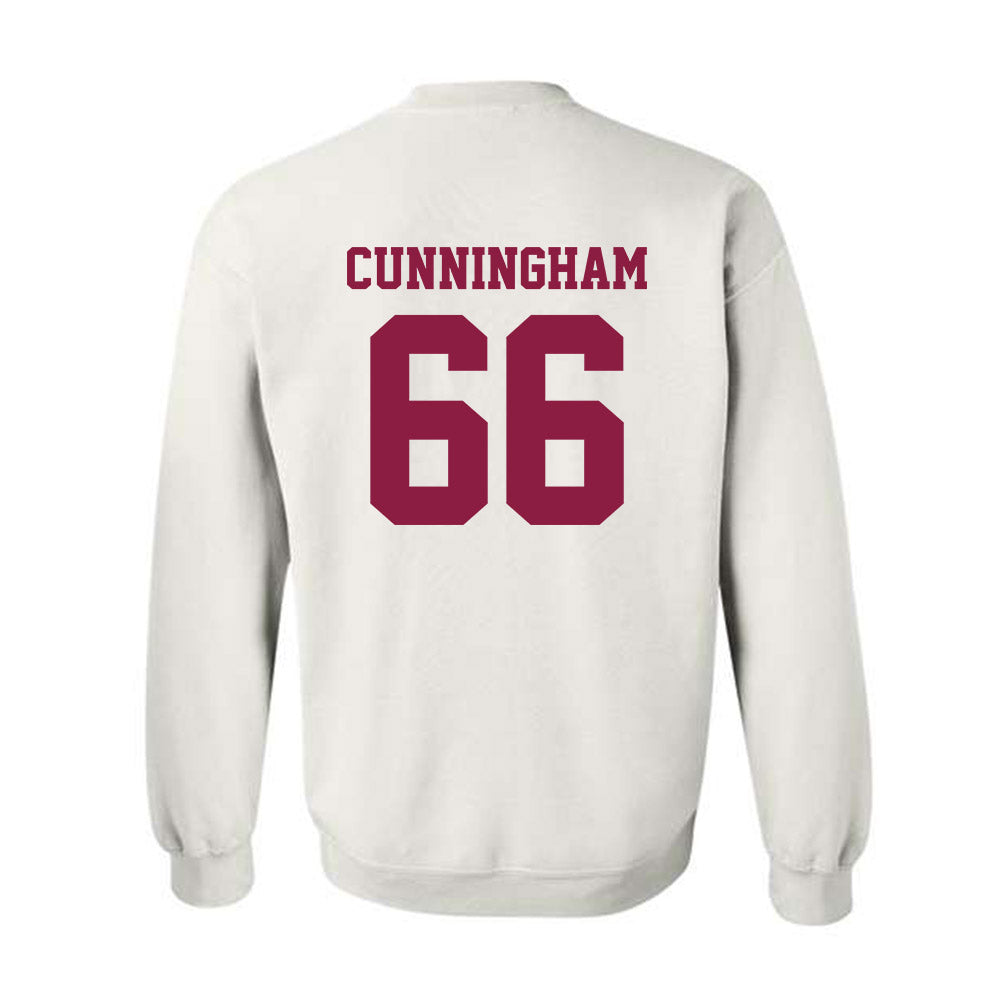 Virginia Tech - NCAA Football : Montavious Cunningham - Classic Fashion Shersey Crewneck Sweatshirt-1