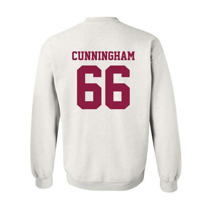 Virginia Tech - NCAA Football : Montavious Cunningham - Classic Fashion Shersey Crewneck Sweatshirt-1