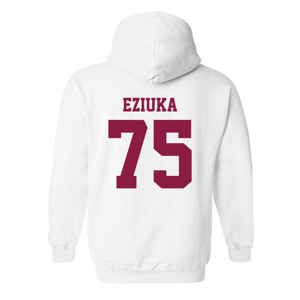 Virginia Tech - NCAA Football : Benjamin Eziuka - Classic Fashion Shersey Hooded Sweatshirt-1