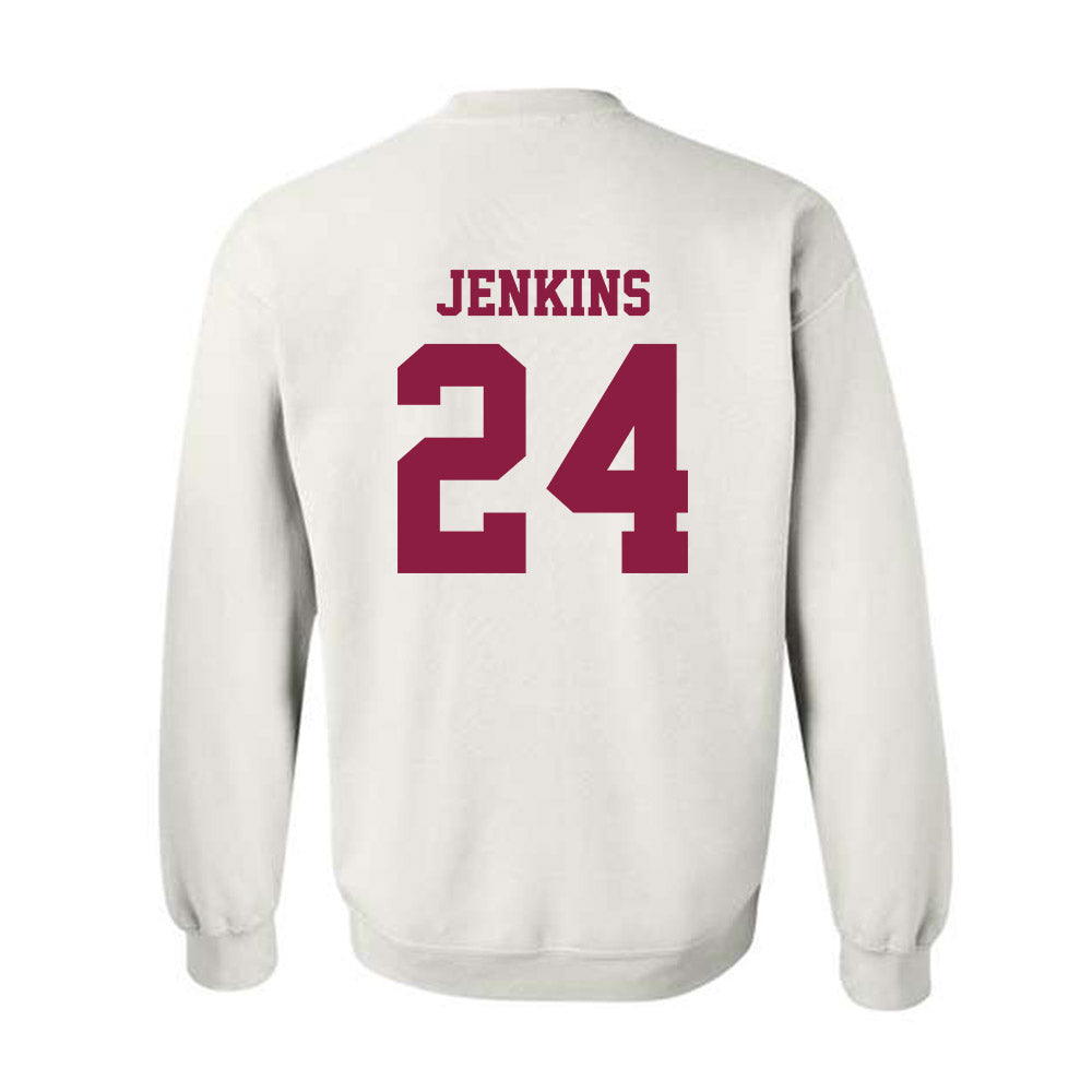 Virginia Tech - NCAA Women's Basketball : Amani Jenkins - Classic Fashion Shersey Crewneck Sweatshirt-1