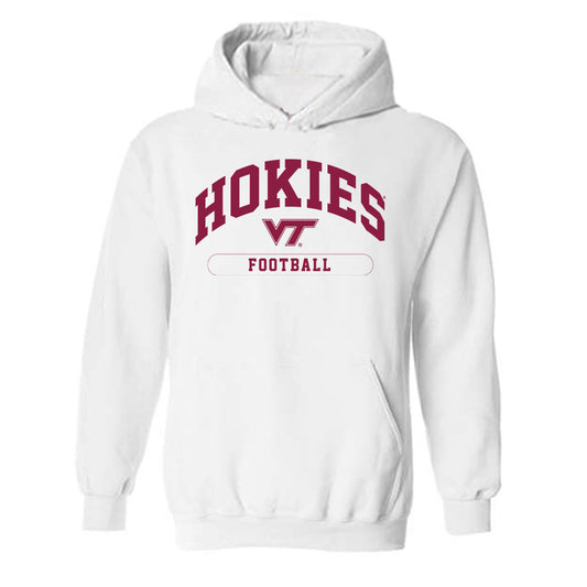 Virginia Tech - NCAA Football : Grant Karczewski - Classic Fashion Shersey Hooded Sweatshirt-0