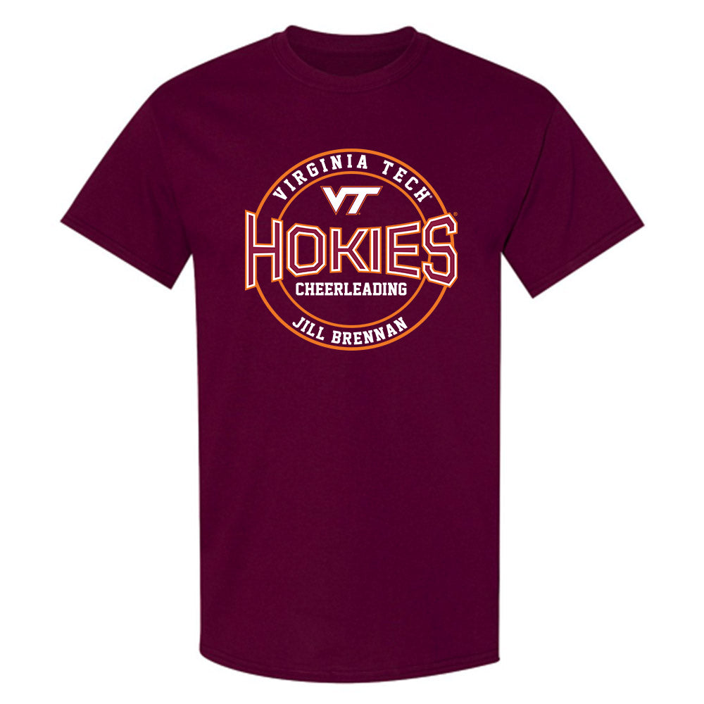 Virginia Tech - NCAA Cheerleading : Jill Brennan - Classic Fashion Shersey T-Shirt-0