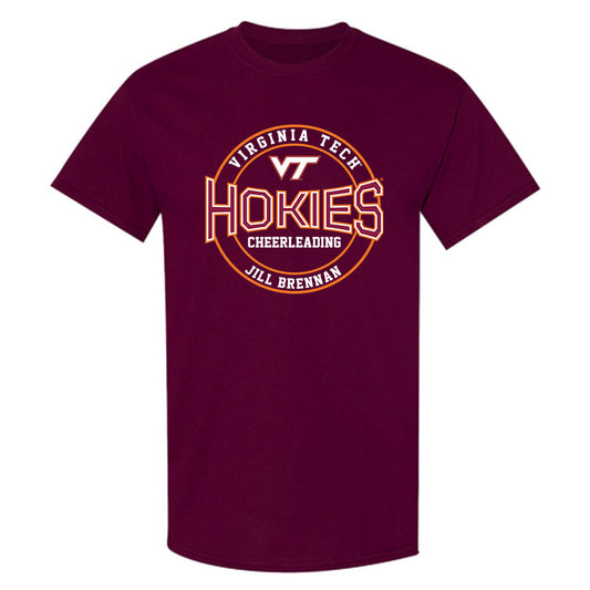 Virginia Tech - NCAA Cheerleading : Jill Brennan - Classic Fashion Shersey T-Shirt-0