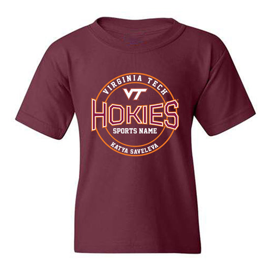 Virginia Tech - NCAA Dance Team : Katya Saveleva - Classic Fashion Shersey Youth T-Shirt-0