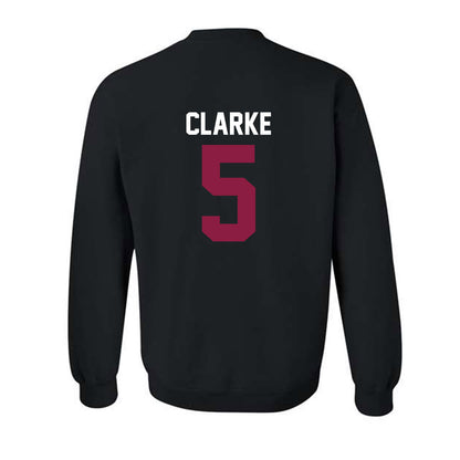 Virginia Tech - NCAA Football : Joshua Clarke - Classic Fashion Shersey Crewneck Sweatshirt-1