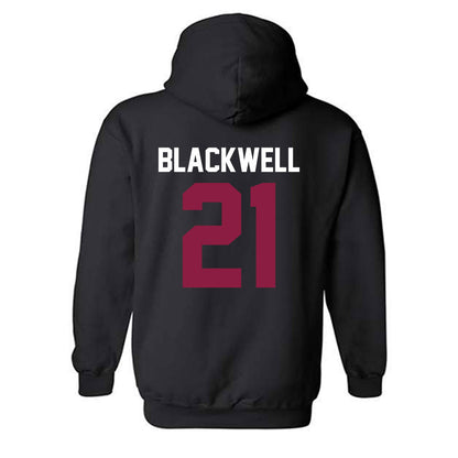 Virginia Tech - NCAA Softball : Lyla Blackwell - Classic Fashion Shersey Hooded Sweatshirt-1