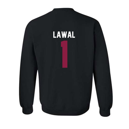 Virginia Tech - NCAA Men's Basketball : Tobi Lawal - Classic Fashion Shersey Crewneck Sweatshirt-1