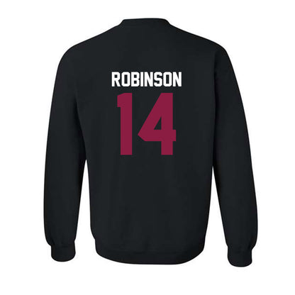 Virginia Tech - NCAA Football : Sheldon Robinson - Classic Fashion Shersey Crewneck Sweatshirt-1