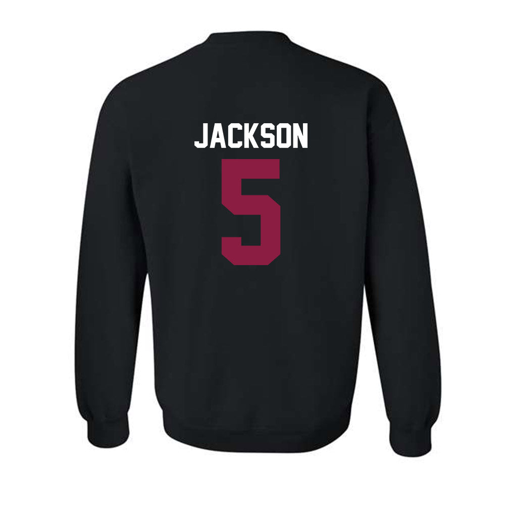 Virginia Tech - NCAA Football : Marlion Jackson - Classic Fashion Shersey Crewneck Sweatshirt-1