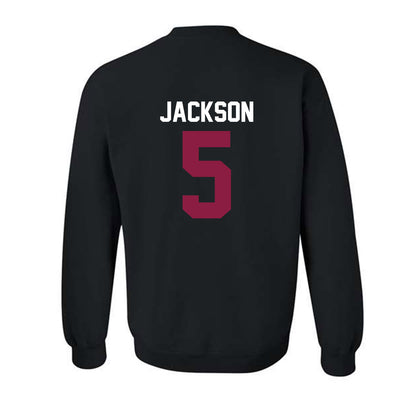 Virginia Tech - NCAA Football : Marlion Jackson - Classic Fashion Shersey Crewneck Sweatshirt-1
