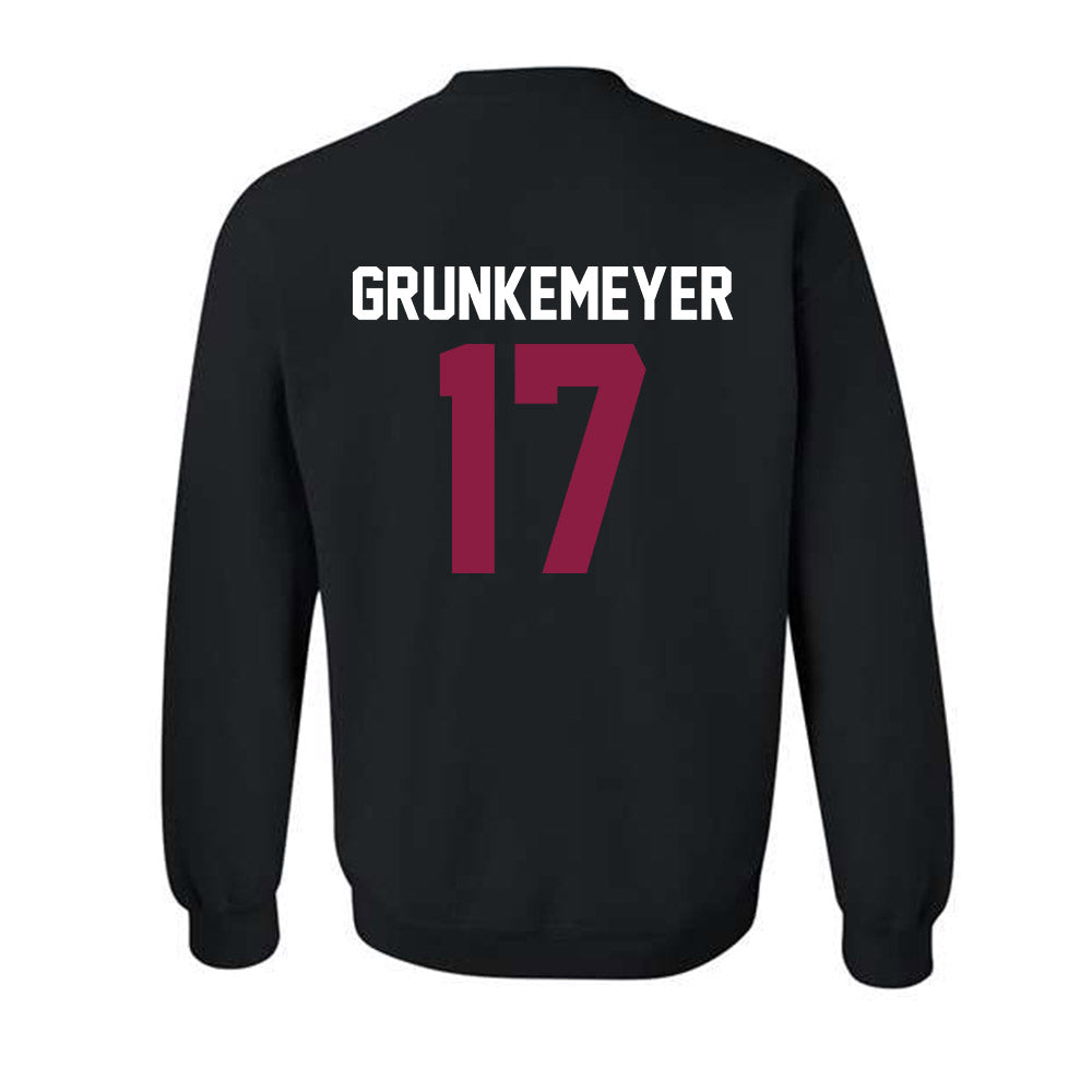 Virginia Tech - NCAA Football : Ethan Grunkemeyer - Classic Fashion Shersey Crewneck Sweatshirt-1