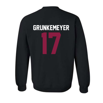 Virginia Tech - NCAA Football : Ethan Grunkemeyer - Classic Fashion Shersey Crewneck Sweatshirt-1