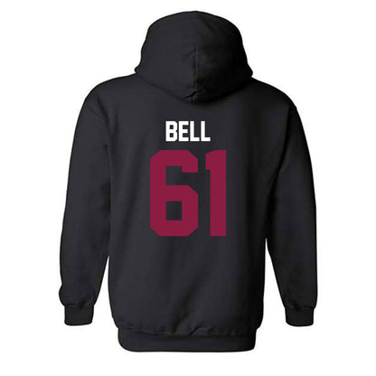 Virginia Tech - NCAA Football : Justin Bell - Classic Fashion Shersey Hooded Sweatshirt-1