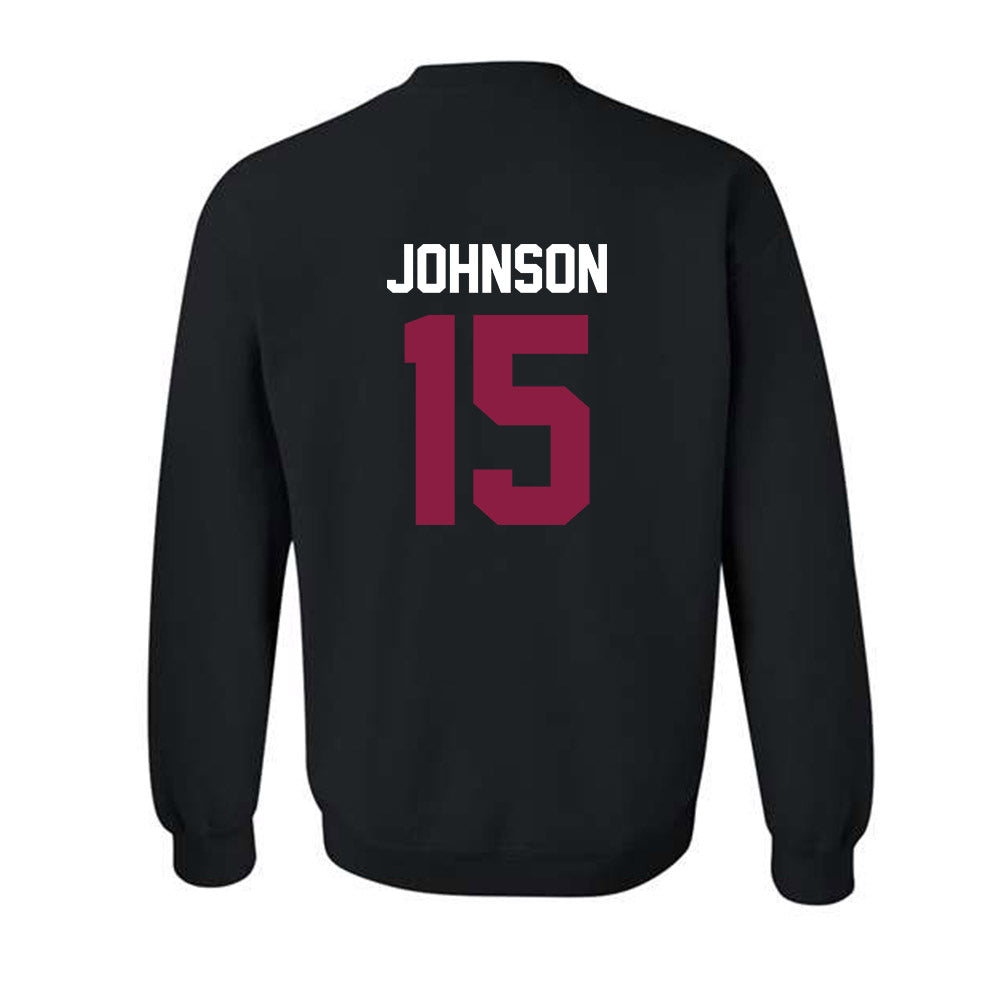 Virginia Tech - NCAA Football : Brennan Johnson - Classic Fashion Shersey Crewneck Sweatshirt-1
