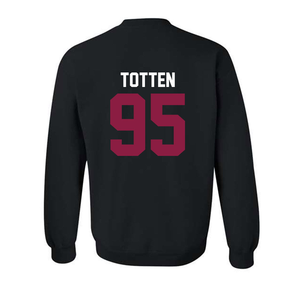 Virginia Tech - NCAA Football : Nathan Totten - Classic Fashion Shersey Crewneck Sweatshirt-1