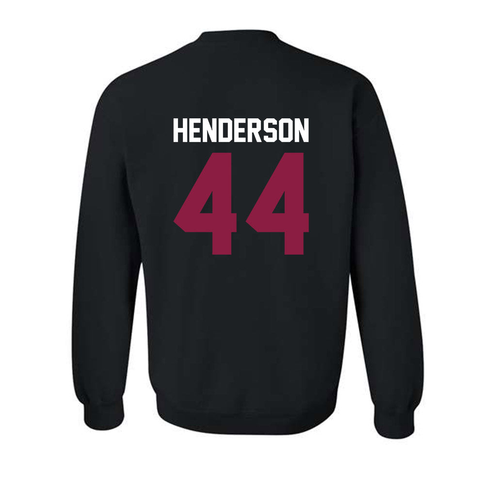 Virginia Tech - NCAA Football : Matt Henderson - Classic Fashion Shersey Crewneck Sweatshirt-1