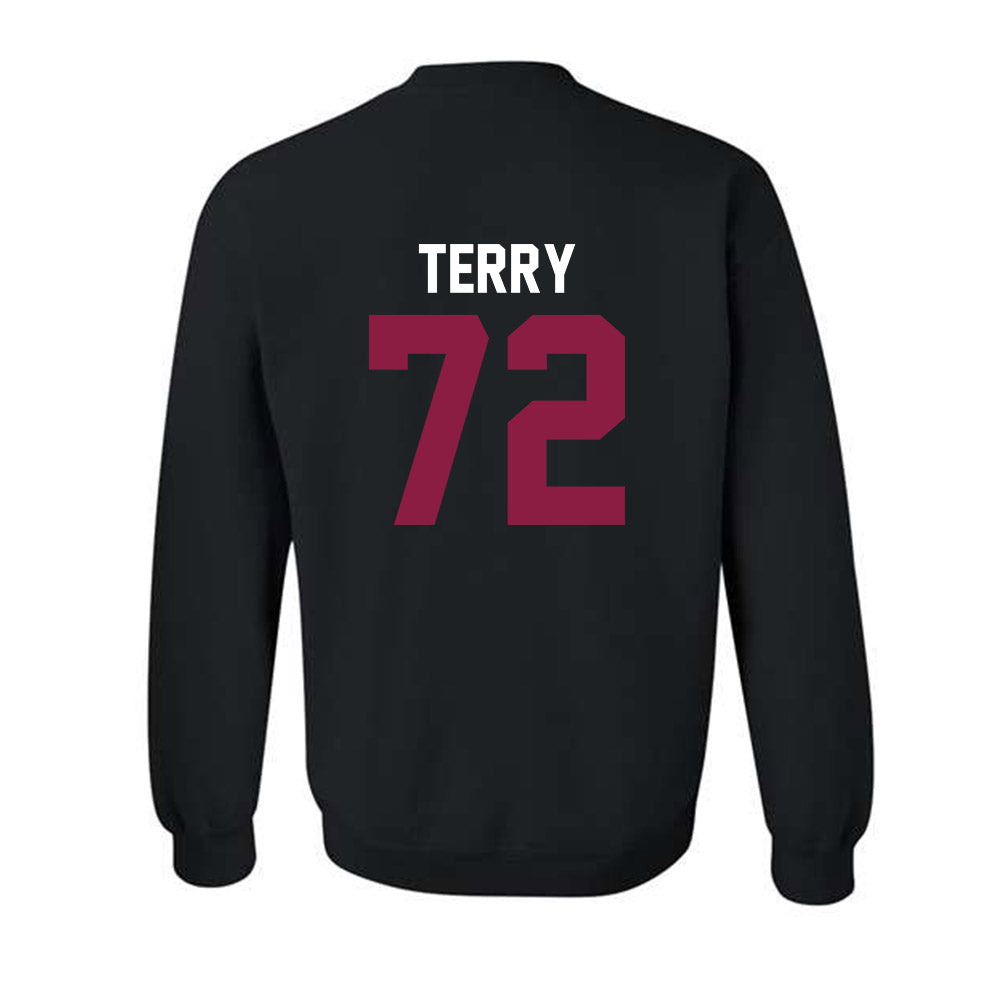 Virginia Tech - NCAA Football : Justin Terry - Classic Fashion Shersey Crewneck Sweatshirt-1