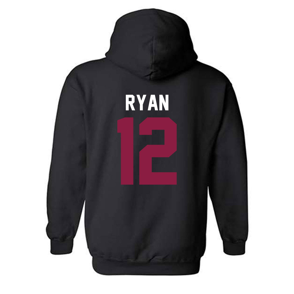 Virginia Tech - NCAA Football : Kelden Ryan - Classic Fashion Shersey Hooded Sweatshirt-1