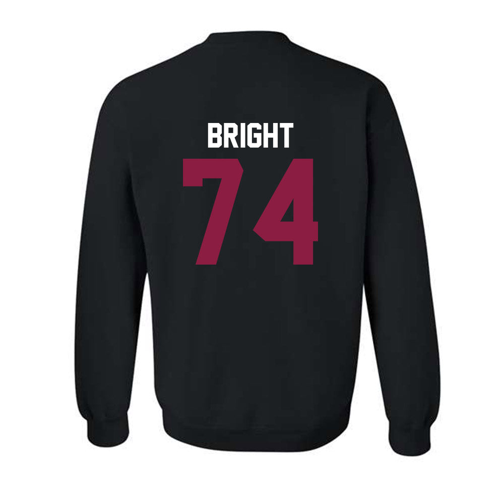 Virginia Tech - NCAA Football : Marlen Bright - Classic Fashion Shersey Crewneck Sweatshirt-1