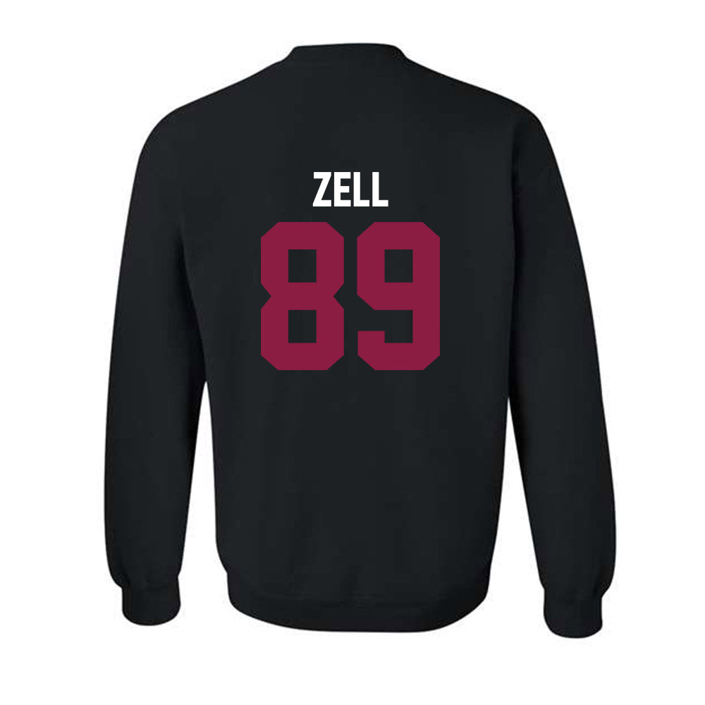 Virginia Tech - NCAA Football : Hudson Zell - Classic Fashion Shersey Crewneck Sweatshirt-1