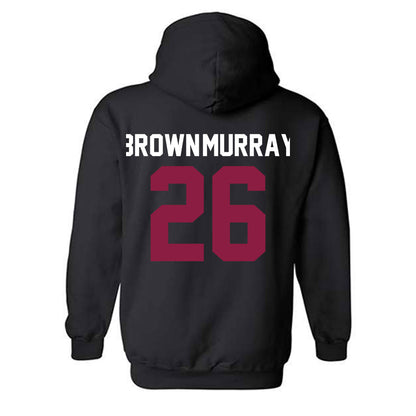 Virginia Tech - NCAA Football : Isaiah Brown-Murray - Classic Fashion Shersey Hooded Sweatshirt-1
