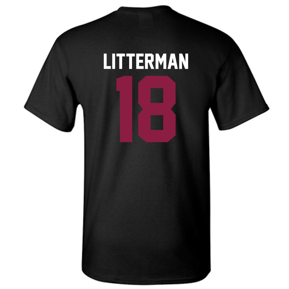 Virginia Tech - NCAA Baseball : Hudson Litterman - Classic Fashion Shersey T-Shirt-1