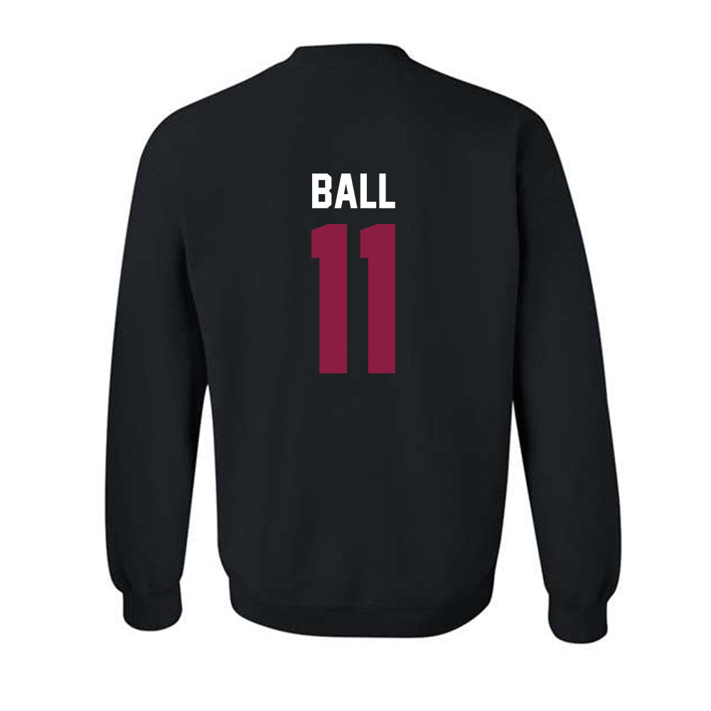 Virginia Tech - NCAA Baseball : Ethan Ball - Classic Fashion Shersey Crewneck Sweatshirt-1