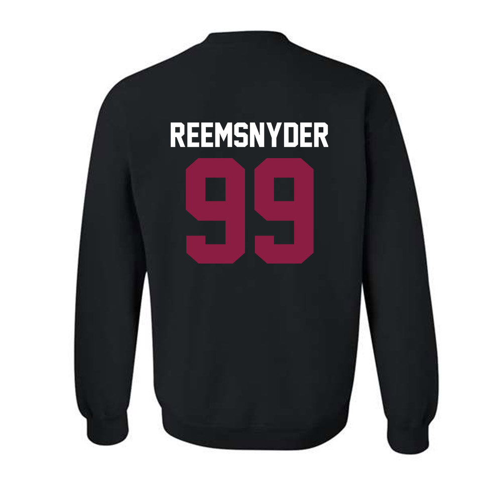 Virginia Tech - NCAA Football : Cole Reemsnyder - Classic Fashion Shersey Crewneck Sweatshirt-1