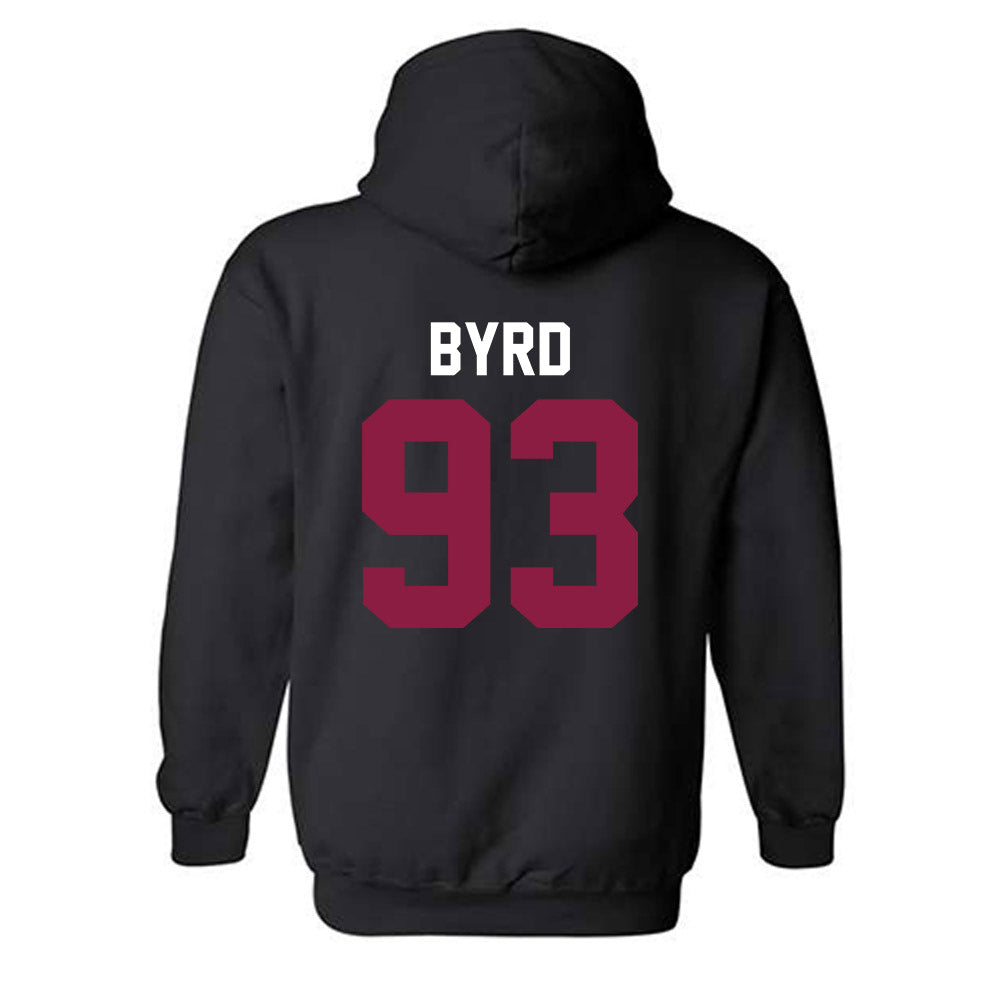 Virginia Tech - NCAA Football : Cole Byrd - Classic Fashion Shersey Hooded Sweatshirt-1