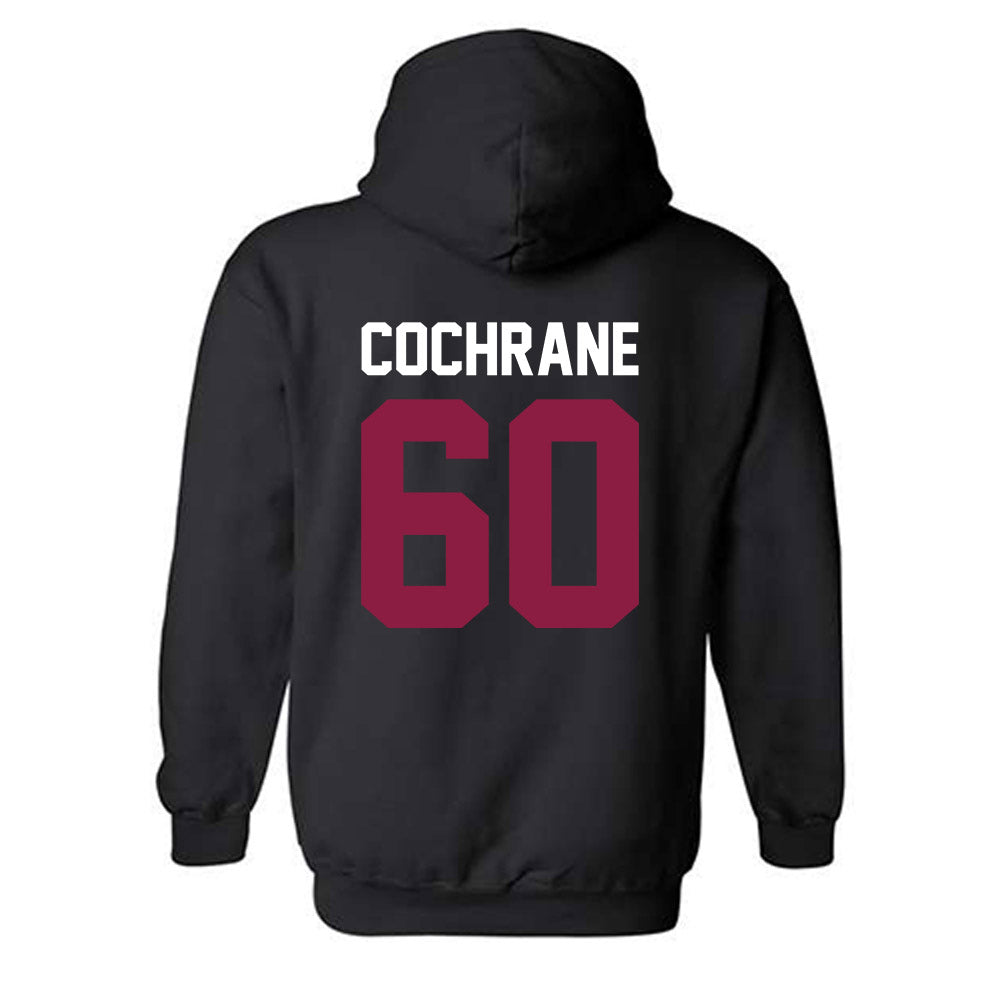 Virginia Tech - NCAA Football : Maddox Cochrane - Classic Fashion Shersey Hooded Sweatshirt-1