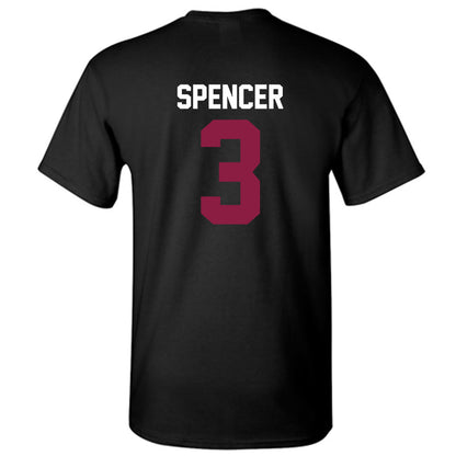 Virginia Tech - NCAA Football : Kaleb Spencer - Classic Fashion Shersey T-Shirt-1