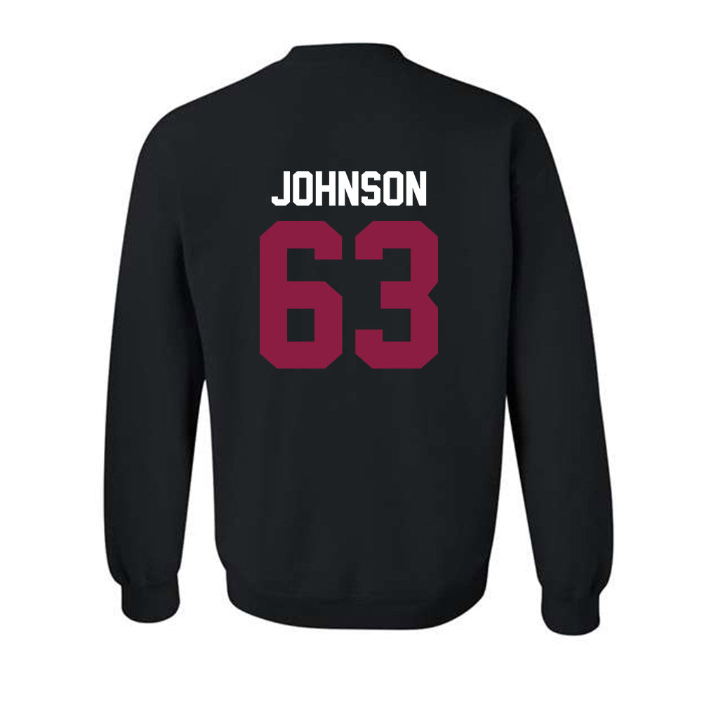 Virginia Tech - NCAA Football : Kamren Johnson - Classic Fashion Shersey Crewneck Sweatshirt-1