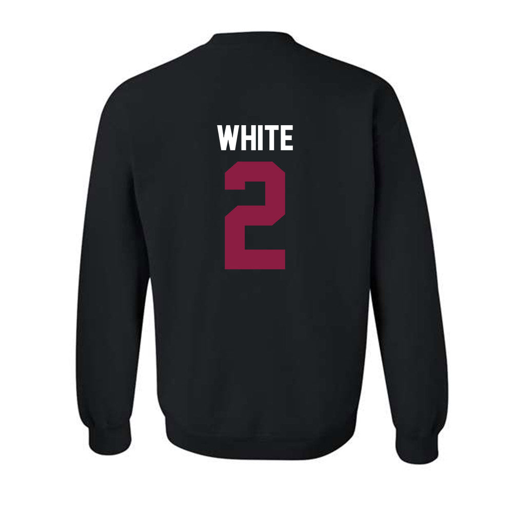 Virginia Tech - NCAA Football : Jaquez White - Classic Fashion Shersey Crewneck Sweatshirt-1