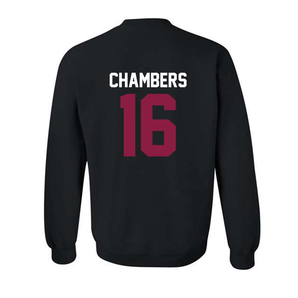 Virginia Tech - NCAA Football : Noah Chambers - Classic Fashion Shersey Crewneck Sweatshirt-1