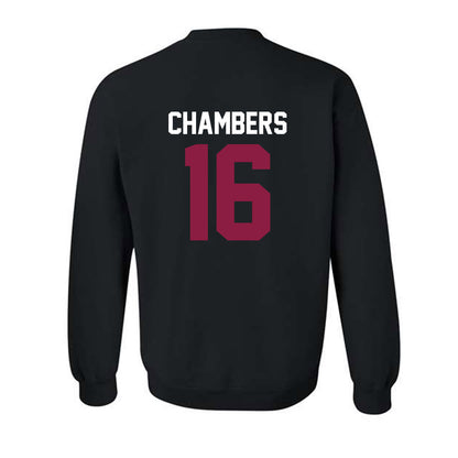 Virginia Tech - NCAA Football : Noah Chambers - Classic Fashion Shersey Crewneck Sweatshirt-1