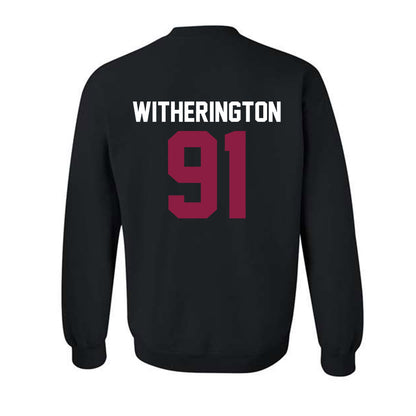 Virginia Tech - NCAA Football : Garrett Witherington - Classic Fashion Shersey Crewneck Sweatshirt-1