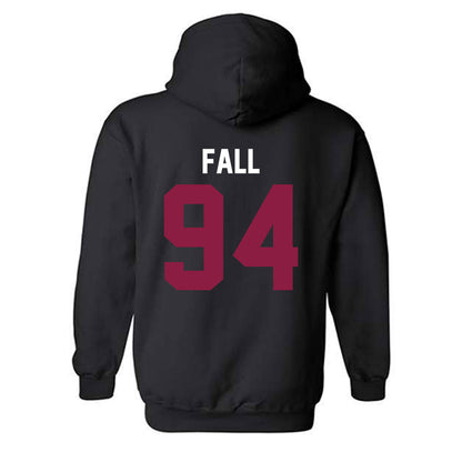 Virginia Tech - NCAA Football : Elhadj Fall - Classic Fashion Shersey Hooded Sweatshirt-1