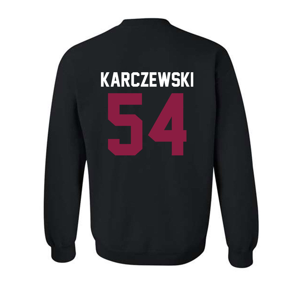 Virginia Tech - NCAA Football : Grant Karczewski - Classic Fashion Shersey Crewneck Sweatshirt-1