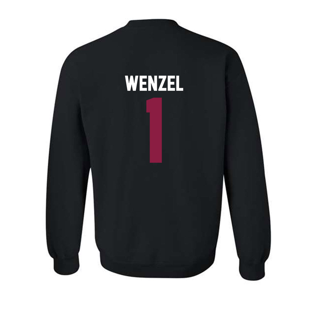 Virginia Tech - NCAA Women's Basketball : Carleigh Wenzel - Classic Fashion Shersey Crewneck Sweatshirt-1