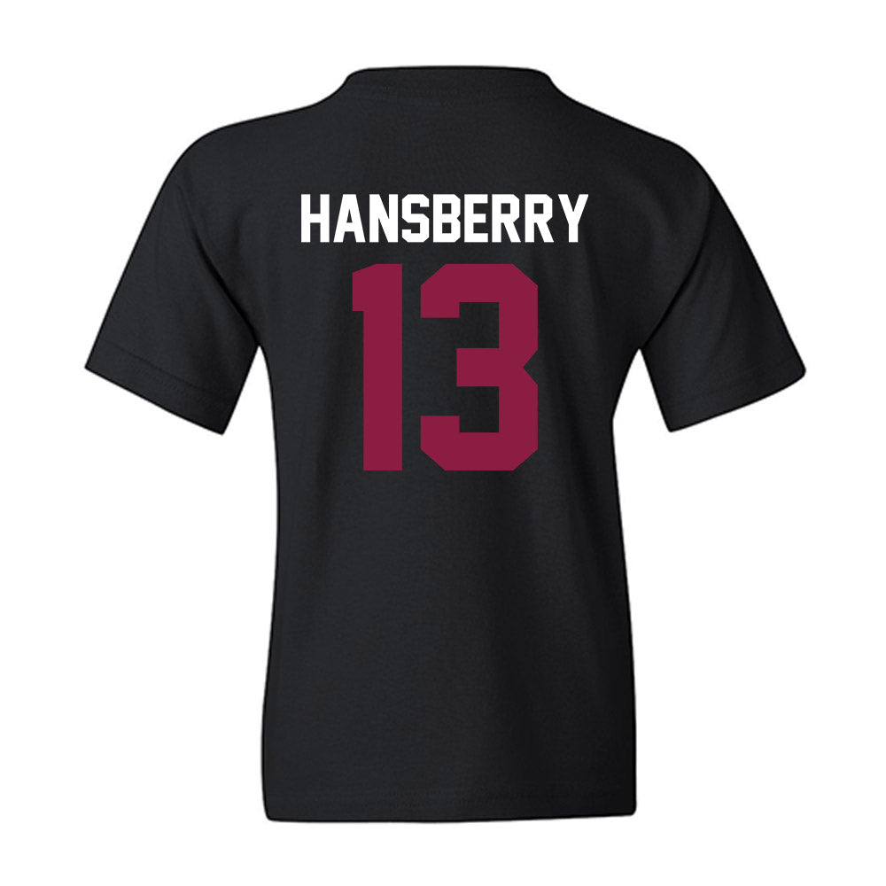 Virginia Tech - NCAA Men's Basketball : Amani Hansberry - Classic Fashion Shersey Youth T-Shirt-1