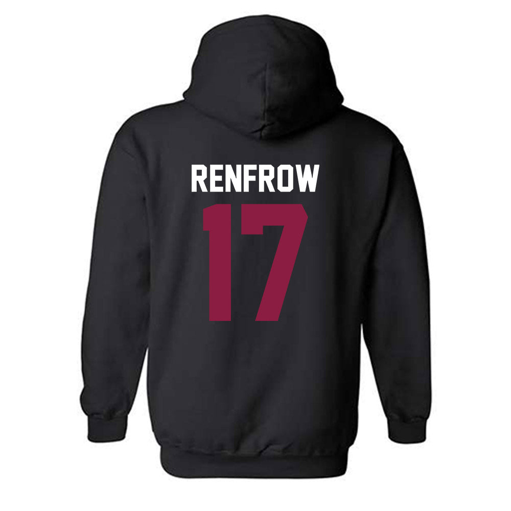 Virginia Tech - NCAA Baseball : Brett Renfrow - Classic Fashion Shersey Hooded Sweatshirt-1
