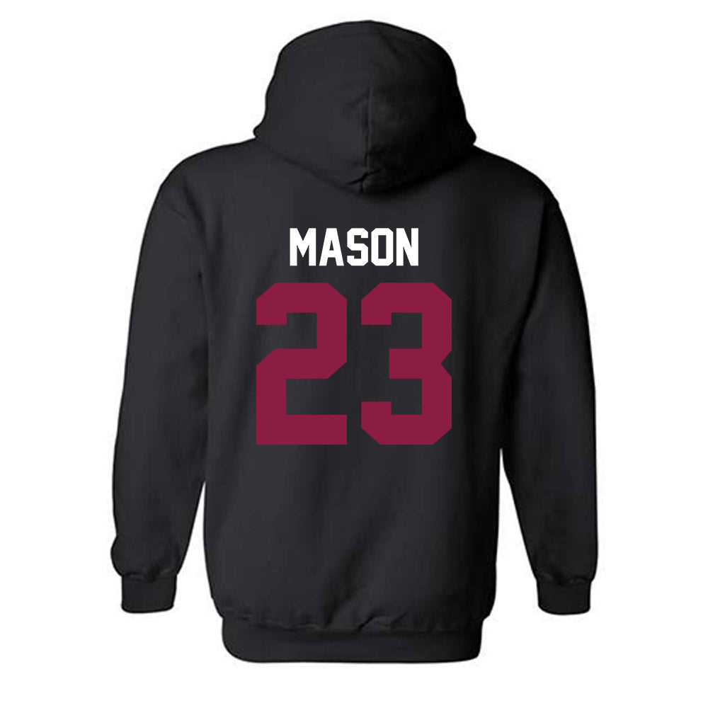 Virginia Tech - NCAA Football : Tyler Mason - Classic Fashion Shersey Hooded Sweatshirt-1