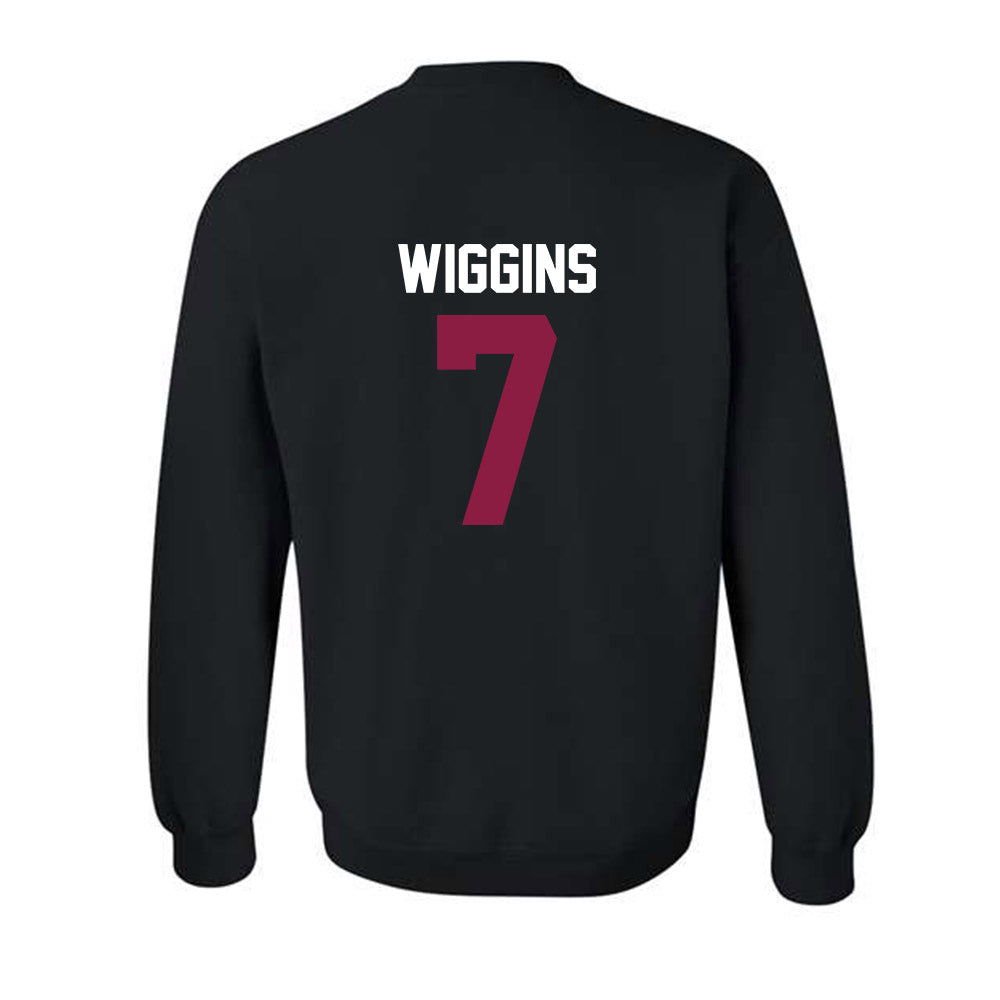 Virginia Tech - NCAA Football : Chanz Wiggins - Classic Fashion Shersey Crewneck Sweatshirt-1