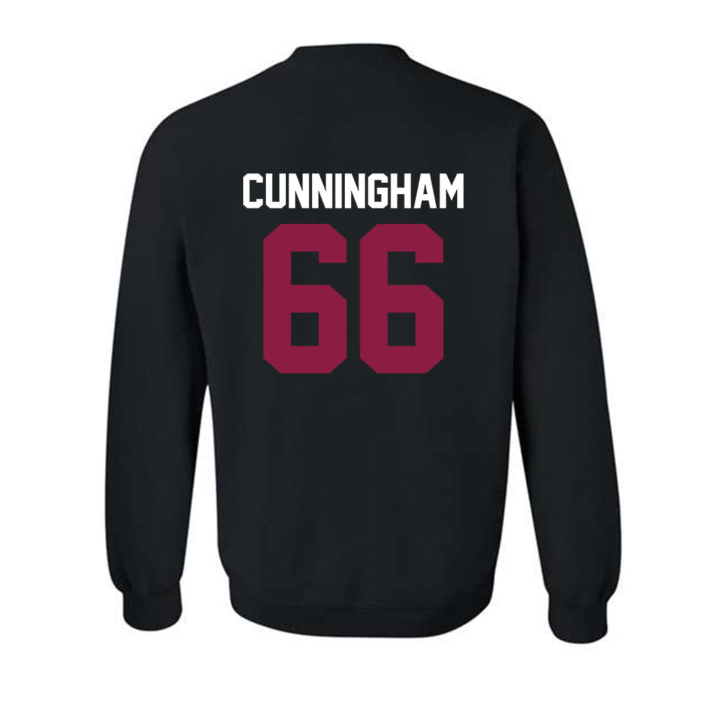 Virginia Tech - NCAA Football : Montavious Cunningham - Classic Fashion Shersey Crewneck Sweatshirt-1